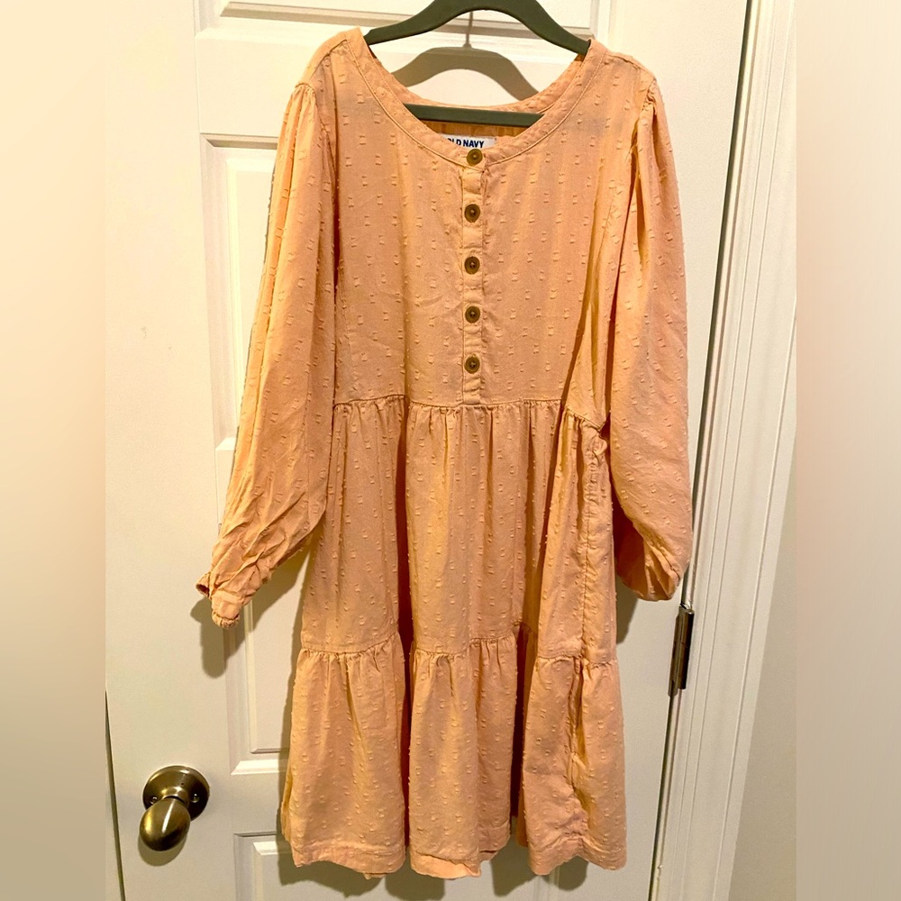 Girls Old Navy boho dress pink